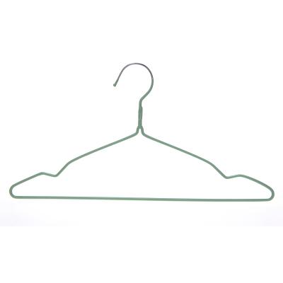 China Modern cheap factory coated metal hangers wire hanger coated hanger for clothes for sale