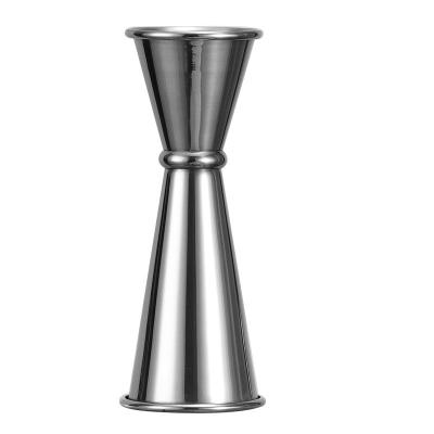 China Sustainable New Arrival Wholesale Bar Coffee Tool 1/2oz Stainless Steel Cocktail Double Jigger Wine Beer Measuring Cups for sale