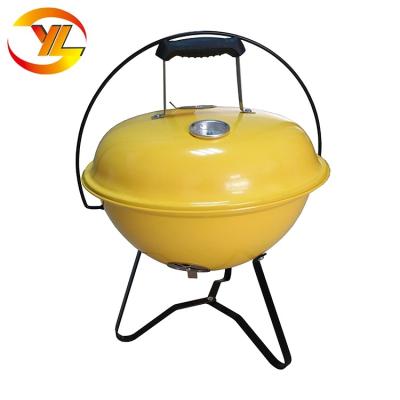 China Height Adjustable Outdoor Round Style Portable Kettle Charcoal Barbecue Grill for sale