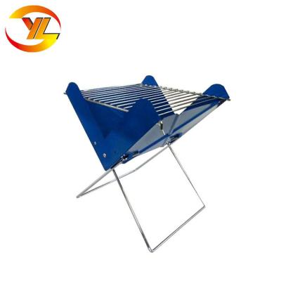 China Folding Folding X Shaped Colorful Guangdong Factory Portable Stove BBQ Charcoal Barbecue Grill for sale