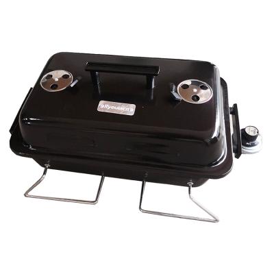 China Ryeulacn Folding Folding Portable Charcoal Propane And Gas Outdoor Fold Up Mini Gas Bbq Barbecue Grill Portable Easy Camping for sale