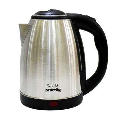 China 360 Degree Rotation Low Price 1.8L 201/304 Stainless Steel Single Layer Cheap Kettle With Tray Water Heater Electric Kettle SKD for sale