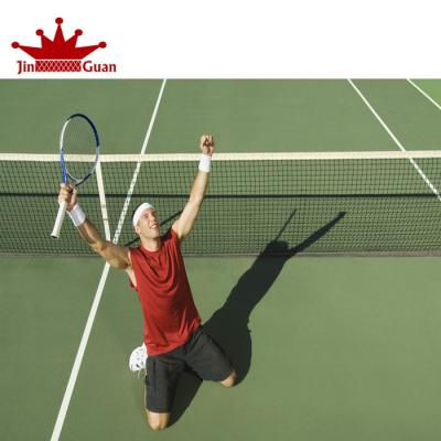 China High Quality PE Or HDPE Material New Net Sports For Tennis Game Tennis Net for sale