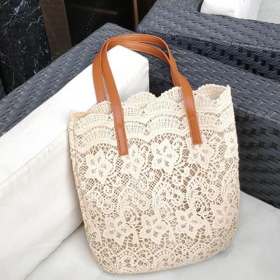 China Fashion Hignt Quality Summer Designer Lady Hand Bags Bucket Large Capacity Beach Handbags Lace Up Shopping Tote Bag for sale