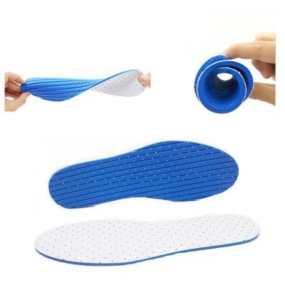 China Other Breathable Sports Insoles PU Arch Support Shoe Latex Shock Absorption Comfortable Soft High Elastic Insoles Wholesale for sale