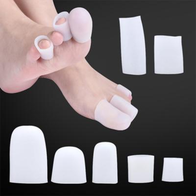 China Wholesale SEBS Toe High Heels Toe Protectors Sheath Foot Feet Hand Care Finger Places Care Grains Callus Pain Relief Treatment Protector for sale