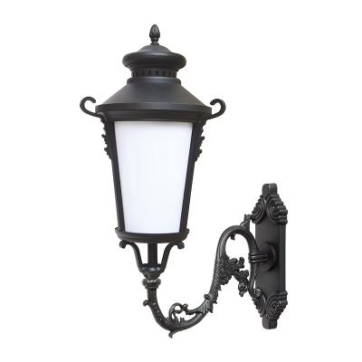 China Hotel Classic European Decorative Outdoor Led Wall Lights With PC Lampshade for sale