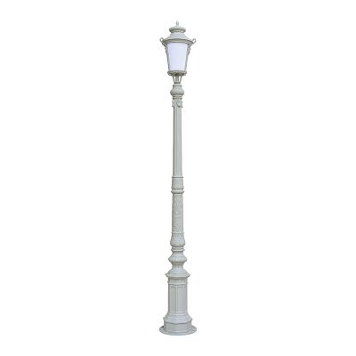 China DAHENG LANDSCAPE CE Certification ClassicLight Gray Outdoor Stand Pole Lighting Aluminum Led Garden Light for sale