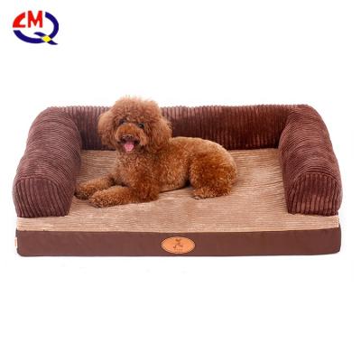 China Popular Viable Popular Pet Lounge Sofa Medium Size Dog Bed Net OEM Pet Beds Living Room Couch for sale