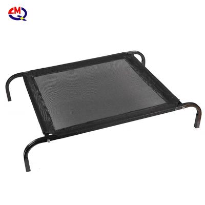 China Sustainable Custom Label Raised Metal Steel Structure Durable Raised Small Dog Bed For Pet for sale