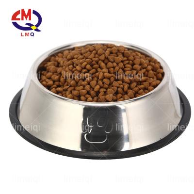 China Factory Wholesale Pet Bowl Stainless Steel Dog Cat Puppy Bowl Pet Food Viable Water Bowl for sale