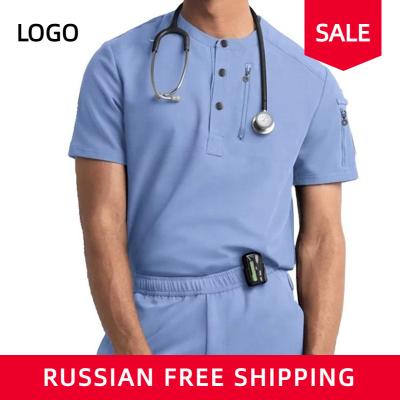 China 2022 New Arrival Comfortable Cheap Medical Scrubs Wholesale Fit Doctor Uniform High Quality Medical Nursing Scrubs For Men And Women for sale