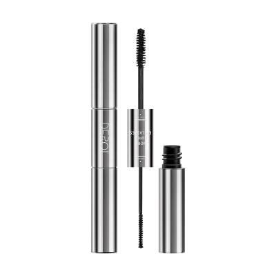 China DEROL Lash Mascaras Makeup Waterproof Double-End Private Label Black Eyelash Thick Waterproof Mascara for sale