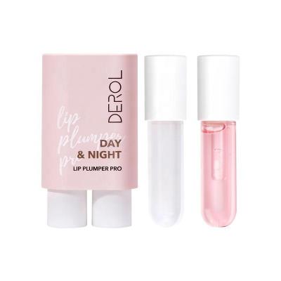 China DEROL Moisturizer Oil Lip Gloss Private Label Day Lip Gloss Waterproof Night Li Oils for sale