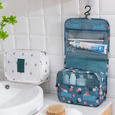 China Fashion High Quality Waterproof Storage Neceser Bathroom Hanging Women Makeup Bags Travel Cosmetic Bag Toiletries Organizer for sale