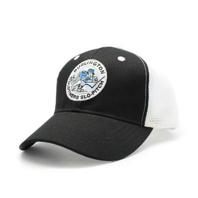 China COMMON Custom Sandwich Mesh Trucker Hat To Mesh Cap Brand The Trucker Breathing for sale