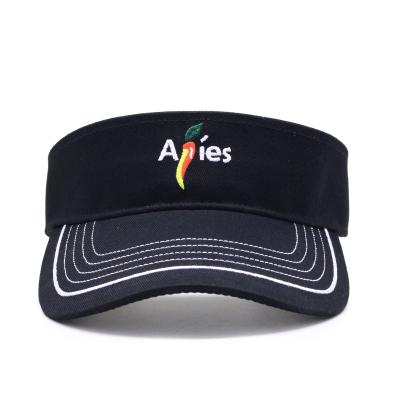 China Custom Transparent PVC Sports Sun Visor Hat Cap Factory for sale