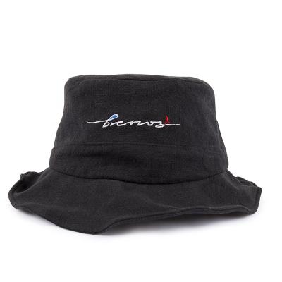 China Funky Terry Towel Bucket Hat 100% Price Character Bottom Canvas Bucket Hats For Men for sale