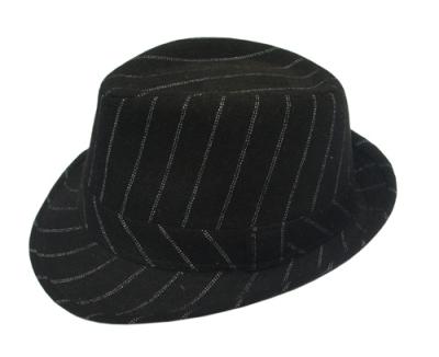 China Retro winter plush high quality national tweed hat men's and women's custom jazz hat for sale