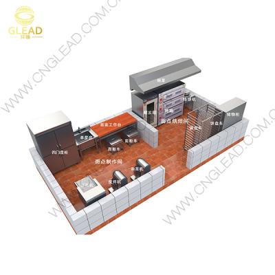 China Customized High Quality Kitchen Project Room Design Kitchen Equipment Baking Prices for sale