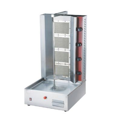 China Hotels Factory Price Automatic Shawarma Doner Skewer Pattern Ps 600h Sheek Kebab Machine Cut for sale