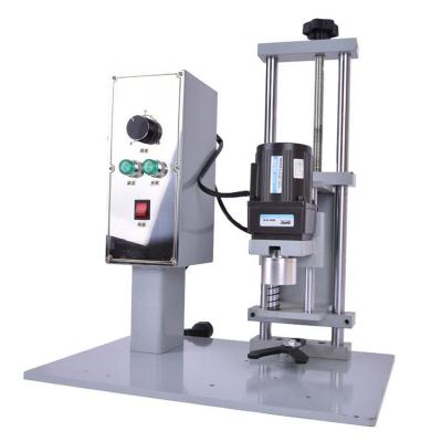 China New Product Vial End Product Gutter Pet Bottle Ddx-450 Monoblock Table Top Compression Filling Semi Automatic Productping Machine for sale