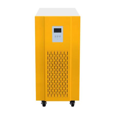 China Hot sale 40kw 30kw single phase PV solar system inverter 10kva 20kva single phase solar power inverter hybrid wifi for sale