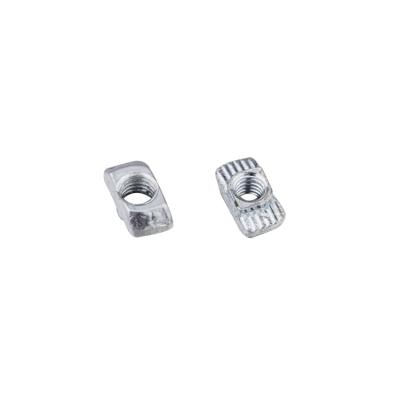 China Various kinds of heavy industry 2D11.BA.01 steel hammer head nut slot 6 sizes m4/10-32 metric for sale