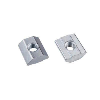 China Industry General High Quality Galvanized Steel Nut 2A53.AA.01 T Slot Nut For Aluminum Profile Slot 8 Slide Hammer Nut for sale