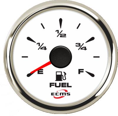 China White Ships 52mm Fuel Tank 0-190Ohm Gauge Oil Level Gauges for sale