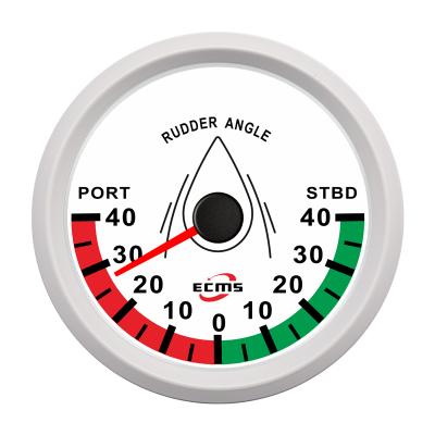 China Ships 85mm Roerstand Meter Boat Marine Rudder Angle Indicator for sale