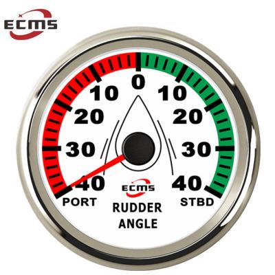 China Universal Analog Rudder Angle Display Instrument Meter Marine Ship Boat Yacht 0-190ohm Signal With Rudder Sensor 85mm (3-3/8