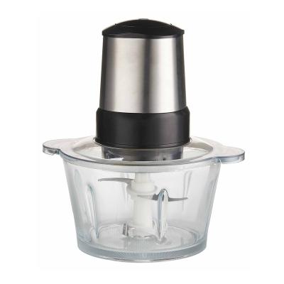 China Optional 1 or 2 Speed ​​Knobs Electric Chopper Blender Portable Stainless Steel Kitchen Machine for sale