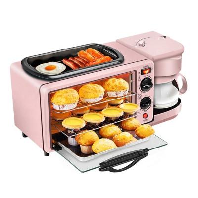 China Multi Functional Overheat Protection Breakfast Maker/Machine With Automatic Grill Family Portable Hot Dog Waffle Maker for sale