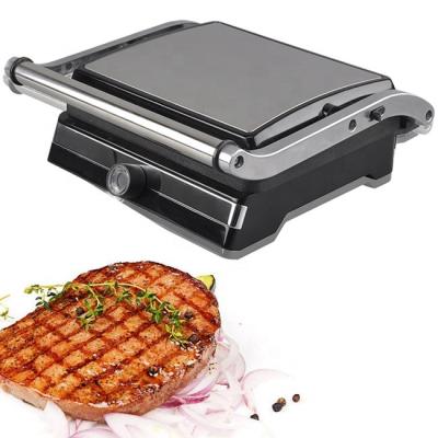 China Non-Stick Coating Dish for Easy Cleaning Home Breakfast Machine 4 Slices Multi Functional Press Grill for Steak Burger Maker with Double PTFE Coating of Dish for sale