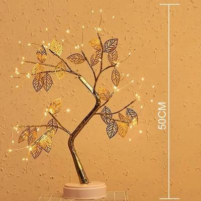 China LED Bonsai Tree Light DIY Table Light Artificial Table Christmas Lights for sale