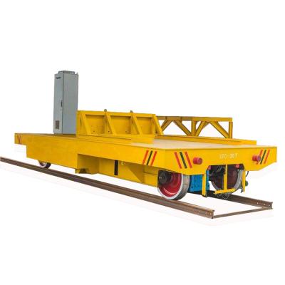 China Electric Railway Transfer Flatbed Tool Freight Trolley for sale