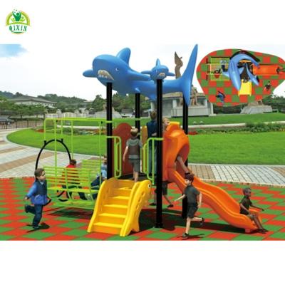 China Kindergarten Cheap Price Outdoor Kids Playground Slide Equipment for sale