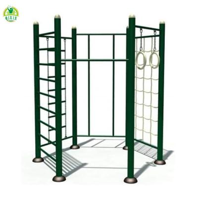 China Galvanized Steel Gray Color Body Exercise Machine Gym Equipment Outdoor Fitness Equipment For Backyard for sale