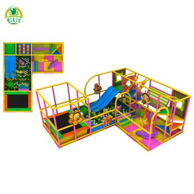 China New Design School/Kindergarten/Garden/Market/KFC/Communities Small Amusement Park Commercial Kids Indoor Playground Equipment Set for sale