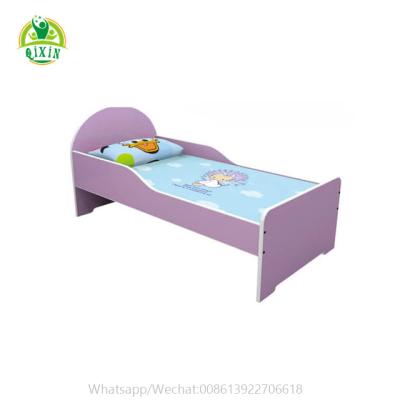 China Comfortable Kids Single Bed Kids Furniture Bedside Crib For Kids Wood for sale