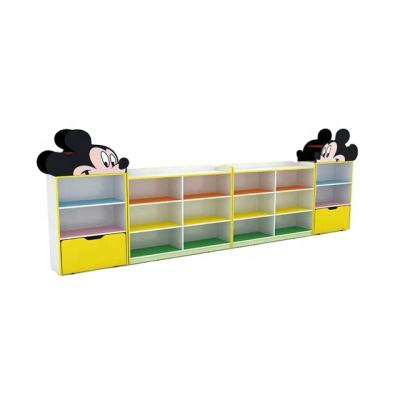 China Modern Kids Play Cabinet Wooden Toy Cabinet Toy Display Cabinet for sale