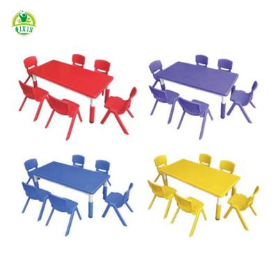 China Modern Colorful Kids Table Party Chairs And Tables And Chair Set Kindergarten Furniture for sale