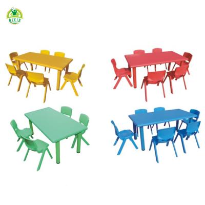 China Modern Modern School Furniture Kids Table And Chair Set for sale