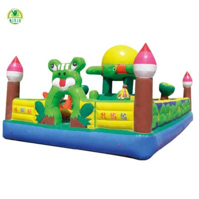 China Kids Inflatable Playground Kindergarten Christmas Toys Indoor Bouncer For Children for sale