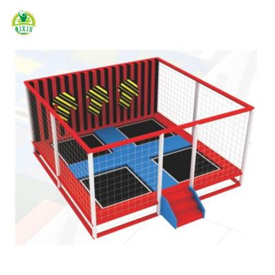 China With Protective Net Kids Trampoline Gym Jumping Trampoline Child Bungee Sports For Kids for sale