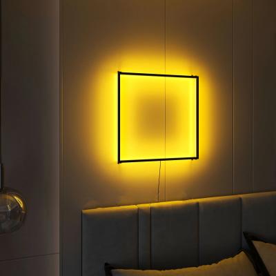 China Lighting Works Sofas Modern Luxury Bedroom Living Room Decoration Warm Light Indoor Led Wall Light for sale