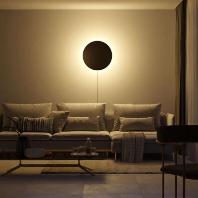 China Lighting Functions Around LED Wall Lamp Living Room Bedroom Indoor Modern Decorative Nordic Lighting for sale