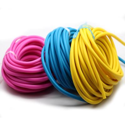 China Strength Training With Factory Wholesale Price Natural Tube Colored Latex Elastic Hose From China for sale