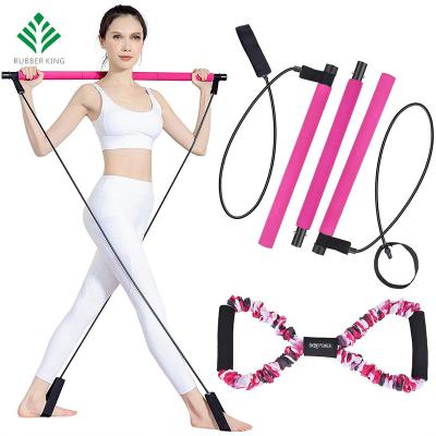 China High Elasticity Single Strength Red Trainer Hand Band Fitness Resistant Pull Up Aid Latex Long Exercise Bands Resistance Bands for sale